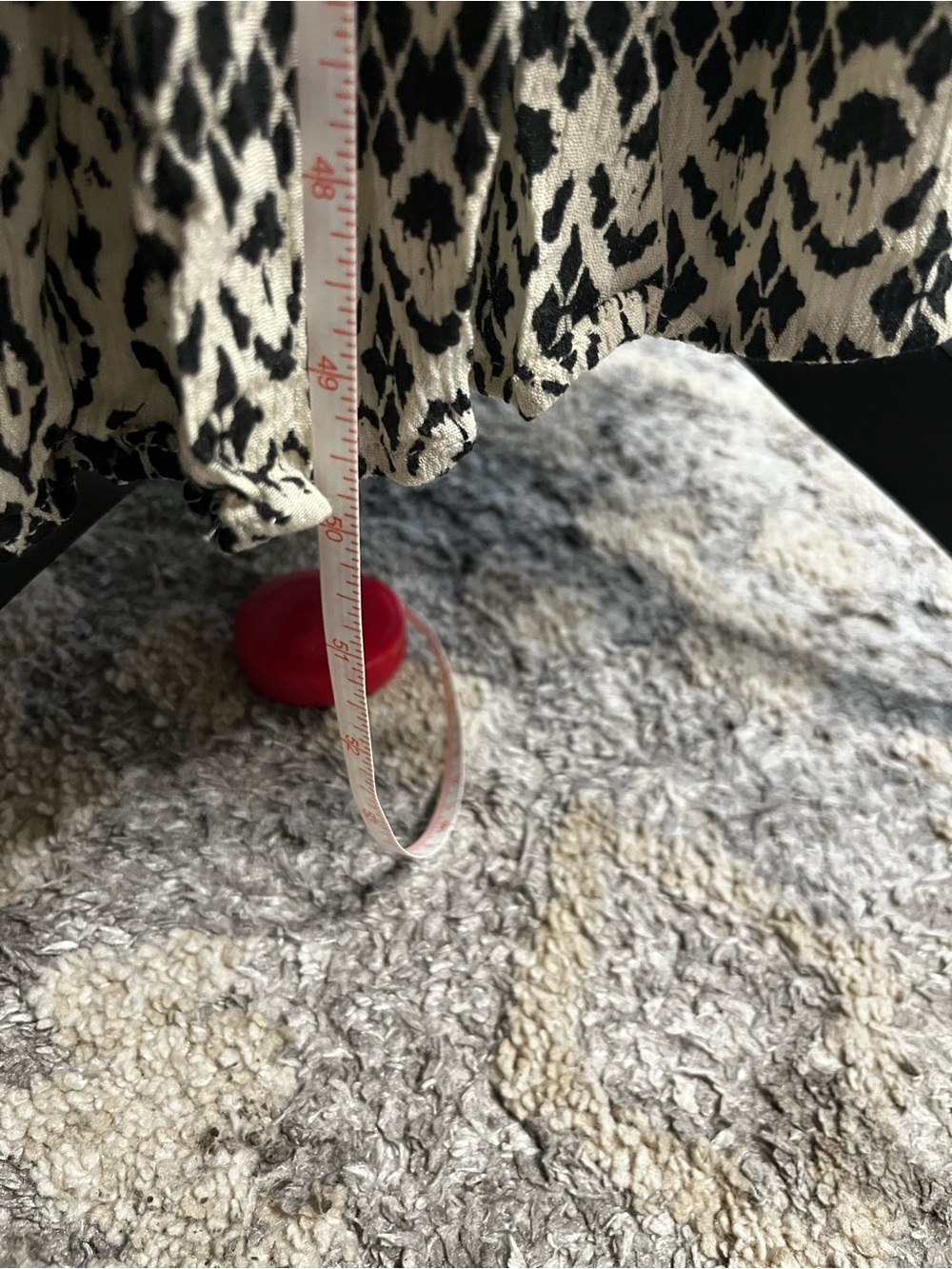 Knox Rose Ivory Maxi Wrap Dress with Black Floral Print and Border - Picture 3 of 8